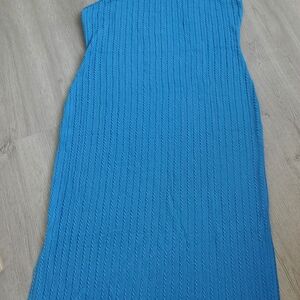 Elegant Blue Maxi Dress